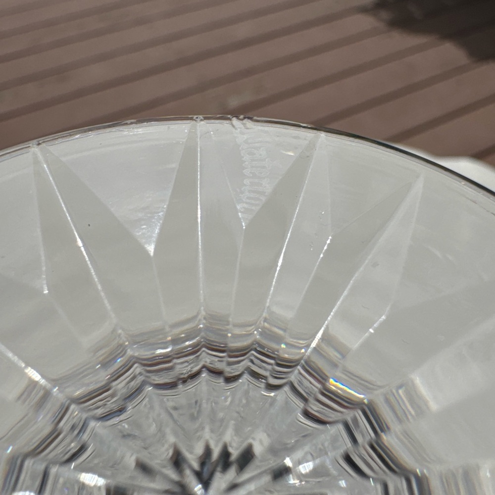 Waterford Alana Crystal Vase 8” Footed Cut Crystal Ireland - Picture 3 of 5